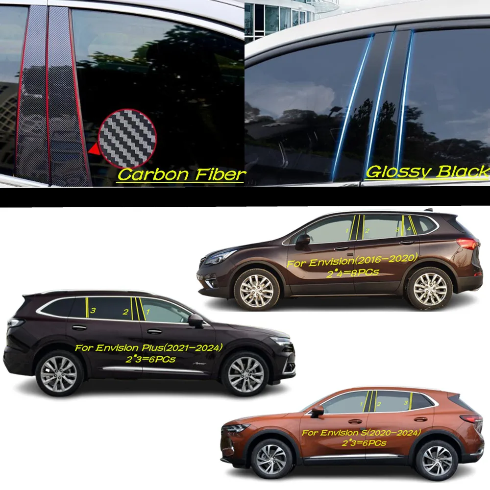 Car PC Material Pillar Post Cover Door Trim Window Molding Sticker Plate Accessories For Buick Envision S PLUS 2014-2020-2024
Car PC Material Pillar Post Cover Door Trim Window Molding Sticker Plate Accessories For Buick Envision S PLUS 2014-2020-2024