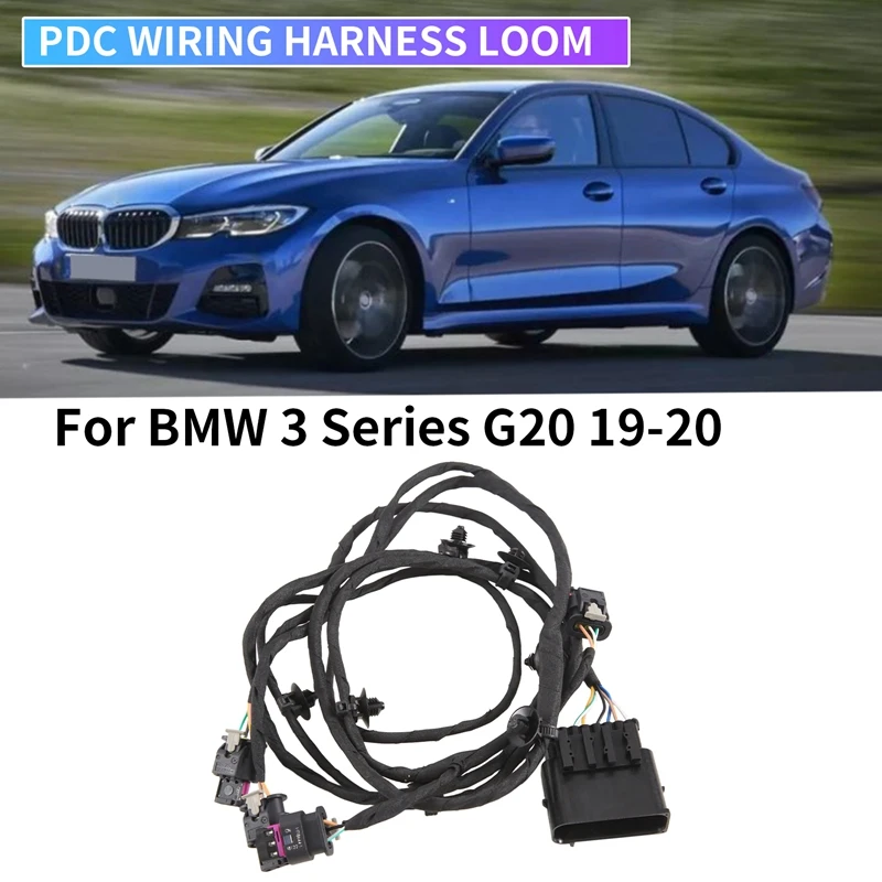 61129438230 Автомобильный передний бампер PDC, жгут проводов для BMW 3 серии G20 19-20
61129438230 Автомобильный передний бампер PDC, жгут проводов для BMW 3 серии G20 19-20