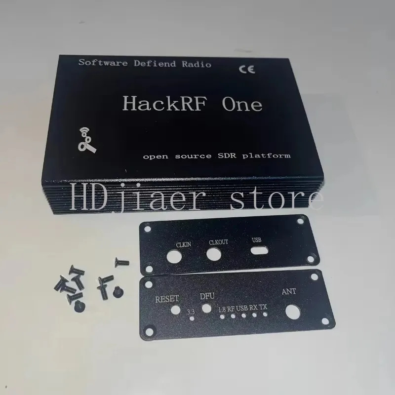 Black Aluminum Enclosure Cover Case Shell for HackRF One SDR
Black Aluminum Enclosure Cover Case Shell for HackRF One SDR