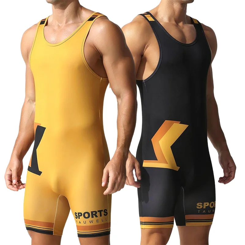 Tauwell Men's Sleeveless One Piece Wrestling Singlet High Elastic Quick Dry Gym Workout Bodysuit Adult 18 plus Underwear
Tauwell Men's Sleeveless One Piece Wrestling Singlet High Elastic Quick Dry Gym Workout Bodysuit Adult 18 plus Underwear