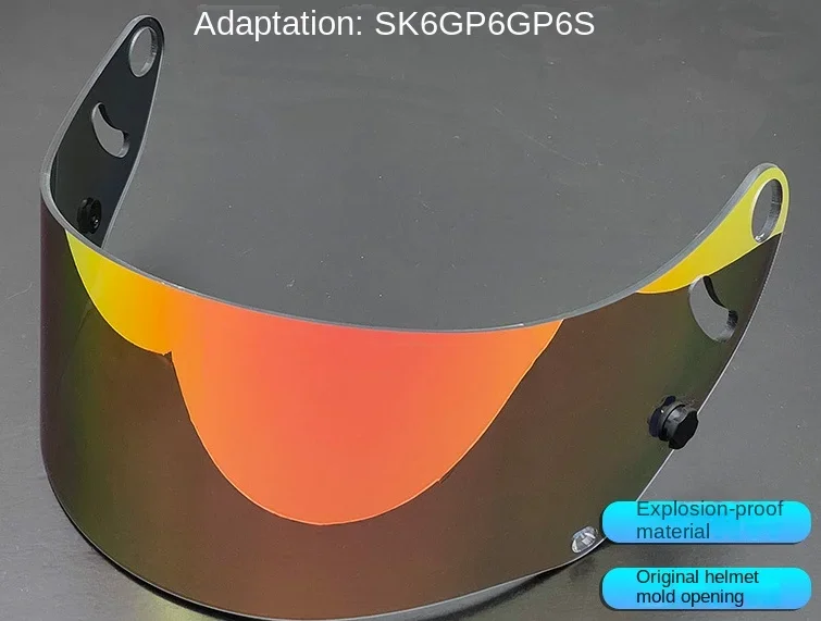 SK6 Motorcycle Helmet Visor Lens For Arai GP-6 GP-6S GP-6RC SK-6 PEO Replace Anti-UV Anti-Scratch Dustproof Windshield Helmets
SK6 Motorcycle Helmet Visor Lens For Arai GP-6 GP-6S GP-6RC SK-6 PEO Replace Anti-UV Anti-Scratch Dustproof Windshield Helmets