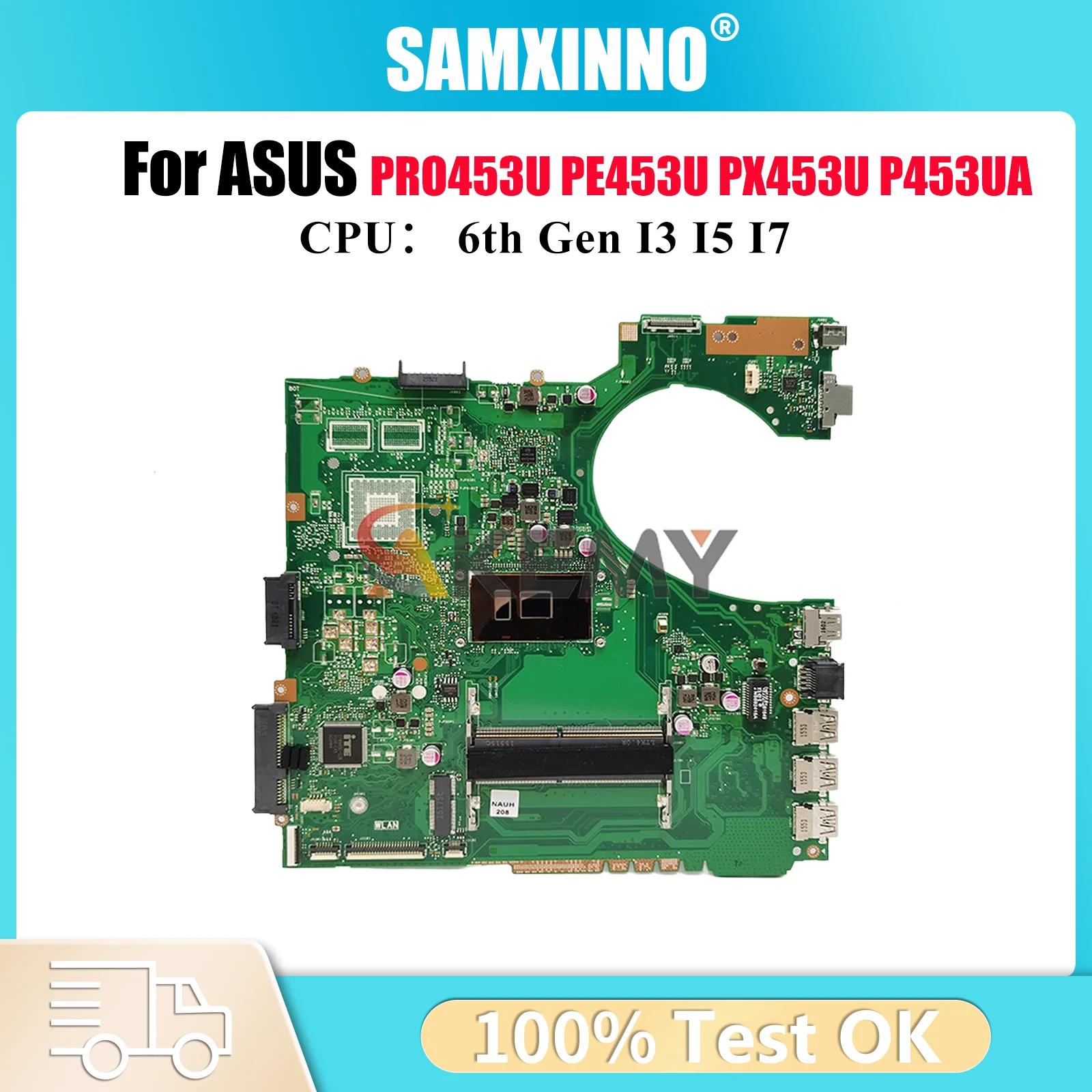 P453UA Материнская плата для ноутбука ASUS ProArt PX453U PRO453U P453UJ PE453U P453UA P453U Материнская плата с процессором I3 I5 I7 тест ОК быстрая доставка
P453UA Материнская плата для ноутбука ASUS ProArt PX453U PRO453U P453UJ PE453U P453UA P453U Материнская плата с процессором I3 I5 I7 тест ОК быстрая доставка