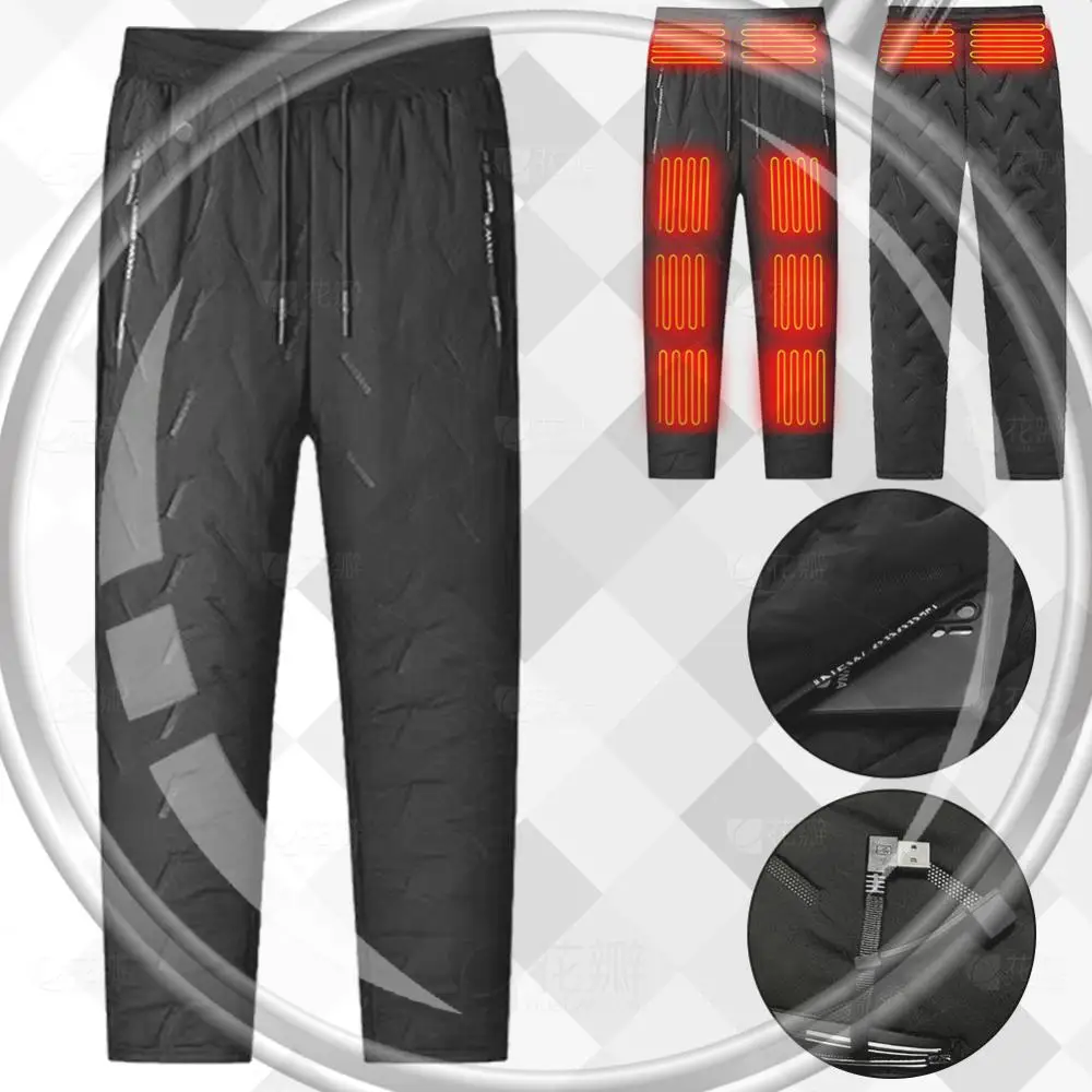 Unisex Electric Heated Trousers 10 Heating Zones Electric Thermal Trousers 3 Temperature Modes Winter Electric Warmer Clothing
Unisex Electric Heated Trousers 10 Heating Zones Electric Thermal Trousers 3 Temperature Modes Winter Electric Warmer Clothing