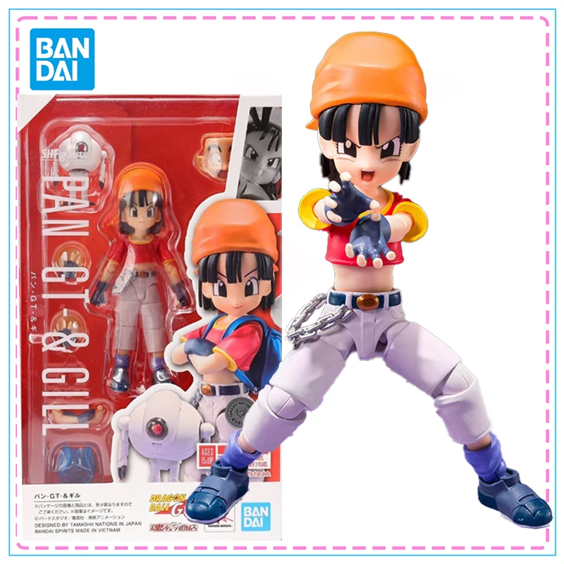 Bandai S.H.Figuarts Dragon Ball GT Pan GT & Gill Collection Model Action Figure Genuine SHF Figure Model Kit Joints Movable Toys
Bandai S.H.Figuarts Dragon Ball GT Pan GT & Gill Collection Model Action Figure Genuine SHF Figure Model Kit Joints Movable Toys