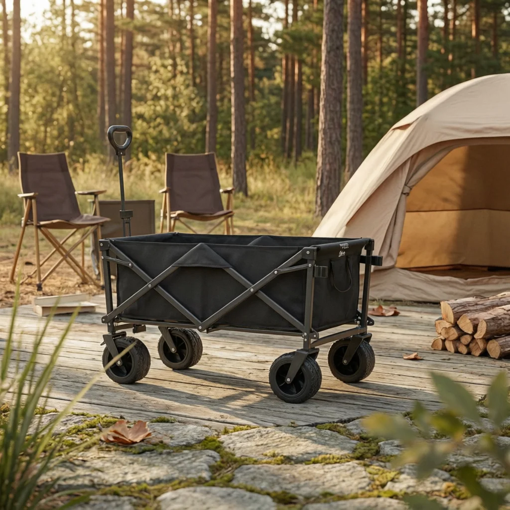 Foldable Camping Wagon Steel Frame Heavy Duty Folding Wagon Foldable Wagon Wagon Reinforced Outdoor Gear Carrier Rear-Opening
Foldable Camping Wagon Steel Frame Heavy Duty Folding Wagon Foldable Wagon Wagon Reinforced Outdoor Gear Carrier Rear-Opening