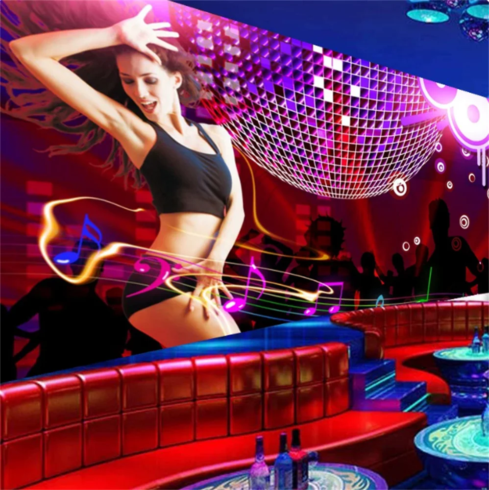 Customized 3D European and American Nightclub Beauty Decoration Mural KTV Private Room Background Wall Hotel Bar Wallpaper
Customized 3D European and American Nightclub Beauty Decoration Mural KTV Private Room Background Wall Hotel Bar Wallpaper