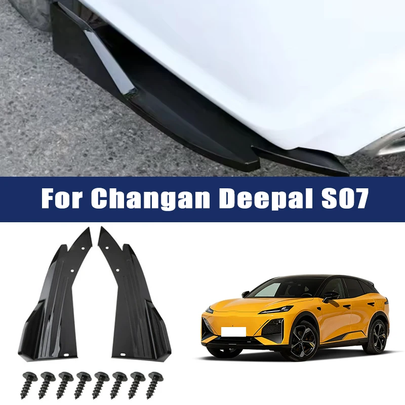Car Rear Bumper Spoiler Lip Carbon Fiber Wing Trim Anti-crash Diffuser Side Skirt Wrap Angle Splitter For Changan Deepal S07
Car Rear Bumper Spoiler Lip Carbon Fiber Wing Trim Anti-crash Diffuser Side Skirt Wrap Angle Splitter For Changan Deepal S07
