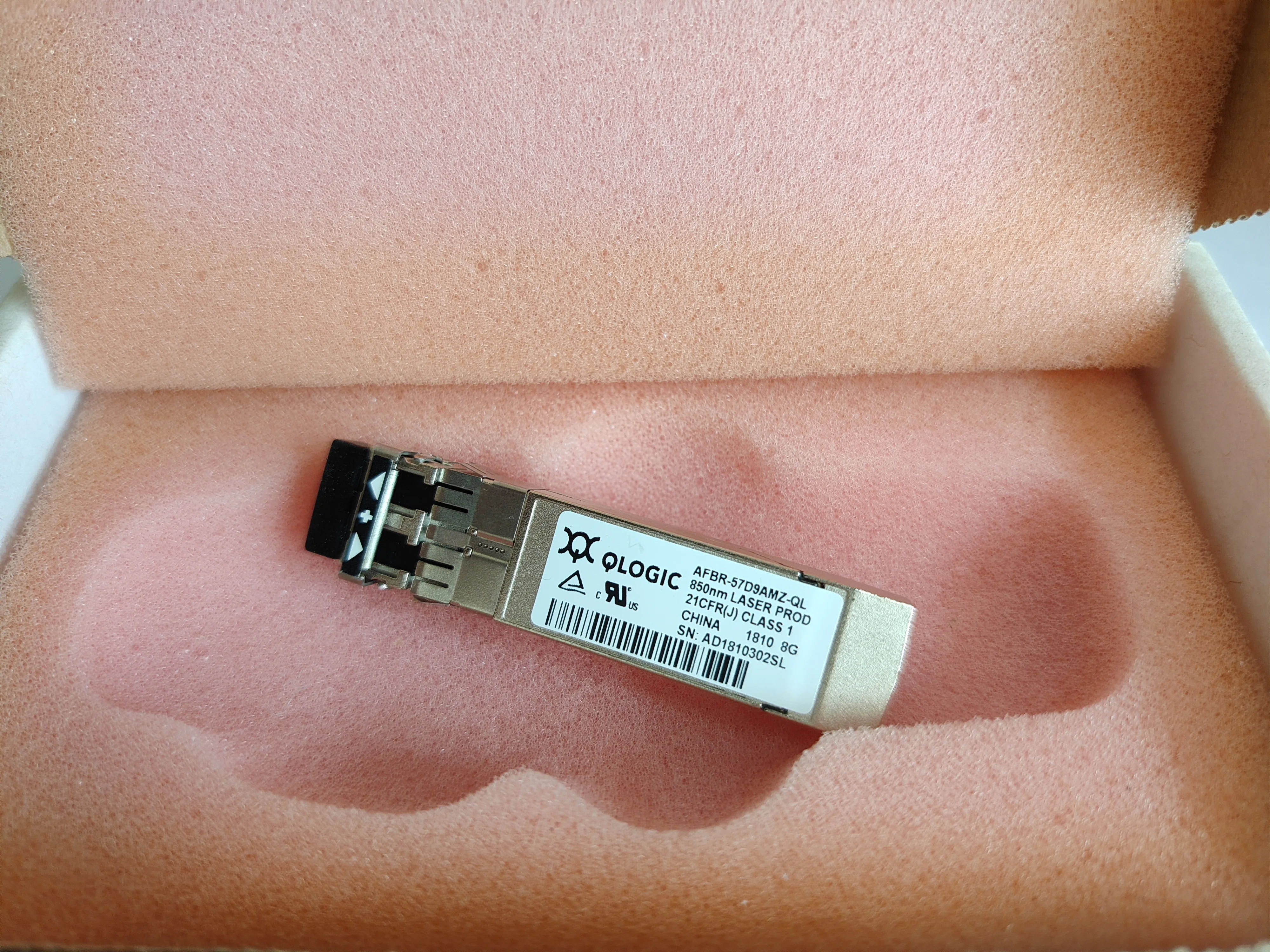 QLOGIC AFBR-57D9AMZ-QL/8Gb 850nm SFP+ Transceive/qlogic 8g hba/qle sfp/qlogic Transceiver/qle switch/qle2562Transceiver/qle sfp+
QLOGIC AFBR-57D9AMZ-QL/8Gb 850nm SFP+ Transceive/qlogic 8g hba/qle sfp/qlogic Transceiver/qle switch/qle2562Transceiver/qle sfp+