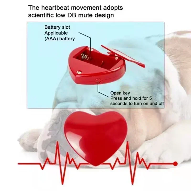 Pet Heartbeat Puppy Behavioral Training Toy, Sleep Aid Crate Anxiety Relief Kennel Puppy Interactive Pet Squeaky Chew Toy
Pet Heartbeat Puppy Behavioral Training Toy, Sleep Aid Crate Anxiety Relief Kennel Puppy Interactive Pet Squeaky Chew Toy