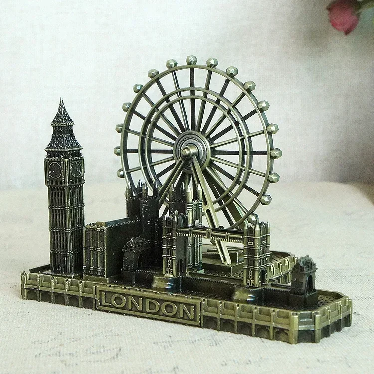 Metal World Famous Building Architecture Model Libert Big Ben Tower Bridge Statue Landmark Tourist Souvenir Home Office Decor
Metal World Famous Building Architecture Model Libert Big Ben Tower Bridge Statue Landmark Tourist Souvenir Home Office Decor