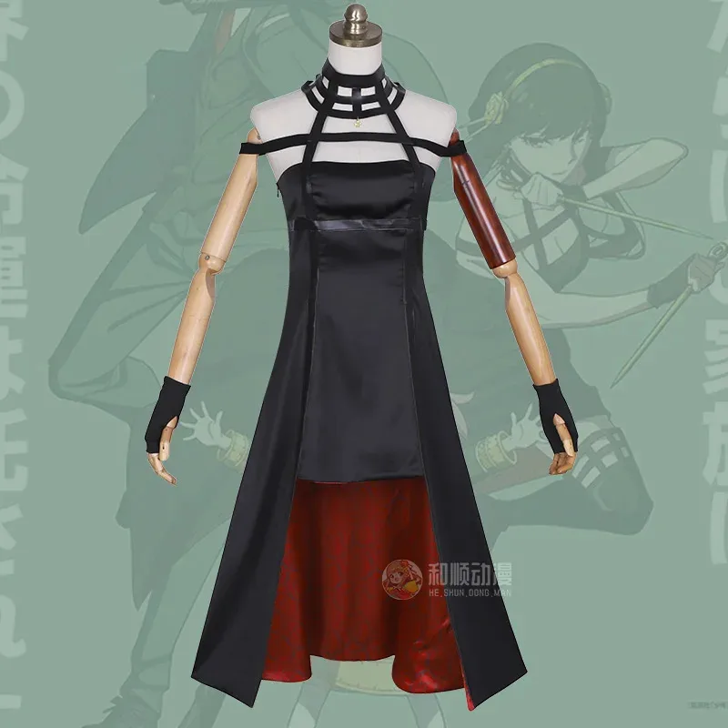 Anime SPY FAMILY Forger Costumes Yor Briar Cosplay Dress Princess Bramble Black Suit Halloween Uniforms Custom Madea;2'k,8;c'
Anime SPY FAMILY Forger Costumes Yor Briar Cosplay Dress Princess Bramble Black Suit Halloween Uniforms Custom Madea;2'k,8;c'