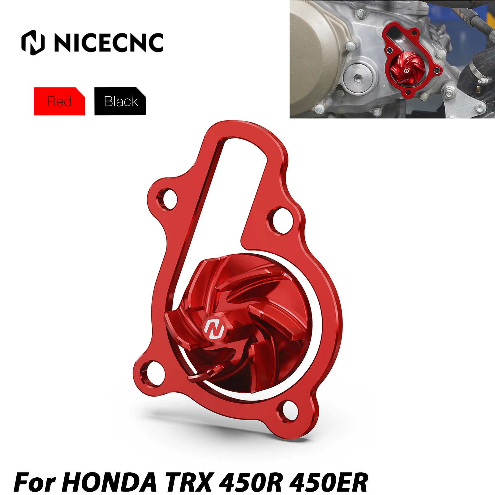 NICECNC For Honda TRX450R ATV Water Pump Impeller Shaft For HONDA TRX 450R 2006-2009 450ER TRX 2006-2014 6061-Aluminum
NICECNC For Honda TRX450R ATV Water Pump Impeller Shaft For HONDA TRX 450R 2006-2009 450ER TRX 2006-2014 6061-Aluminum