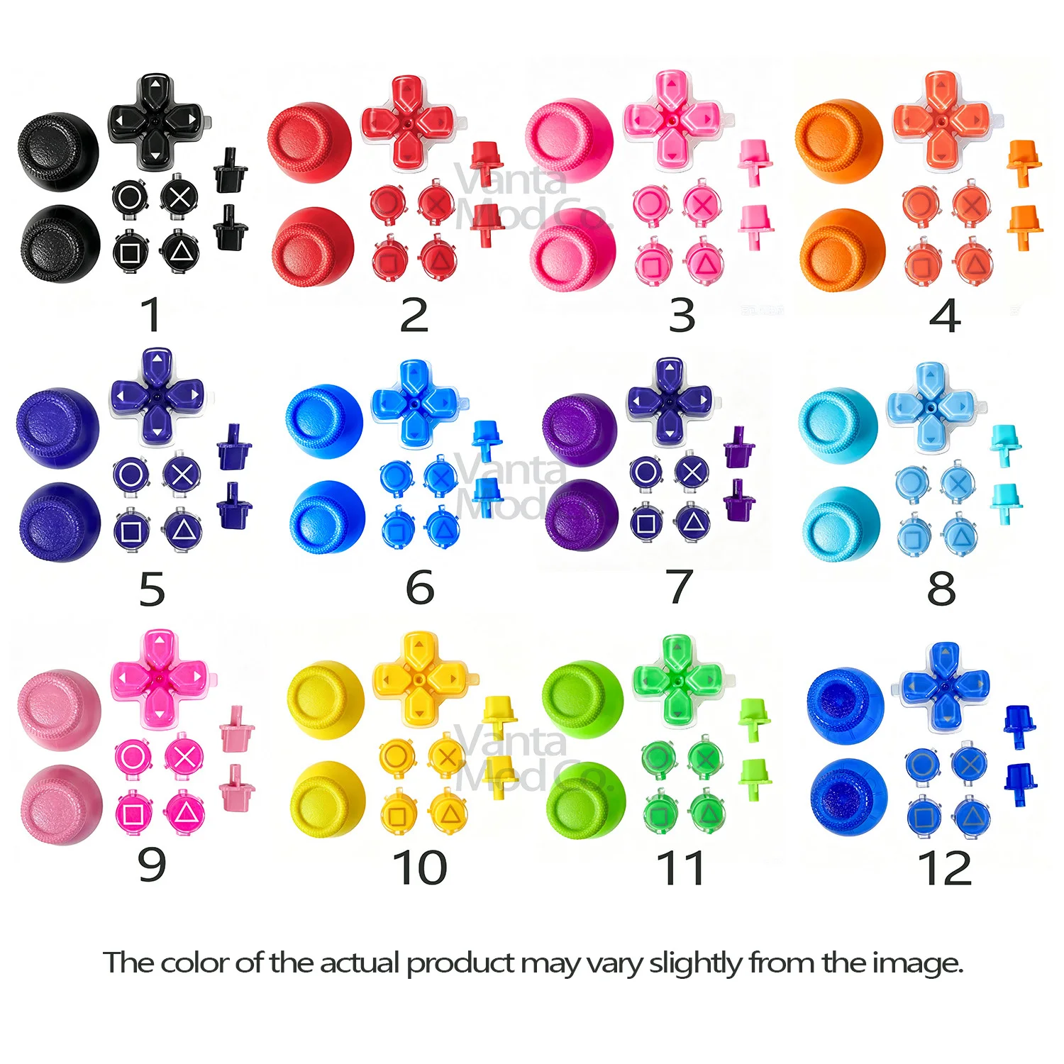 For PS5 V1 V2 V3 controllers ABXY buttons D-pad Mushroom Button Replacement Options button and Share button
For PS5 V1 V2 V3 controllers ABXY buttons D-pad Mushroom Button Replacement Options button and Share button