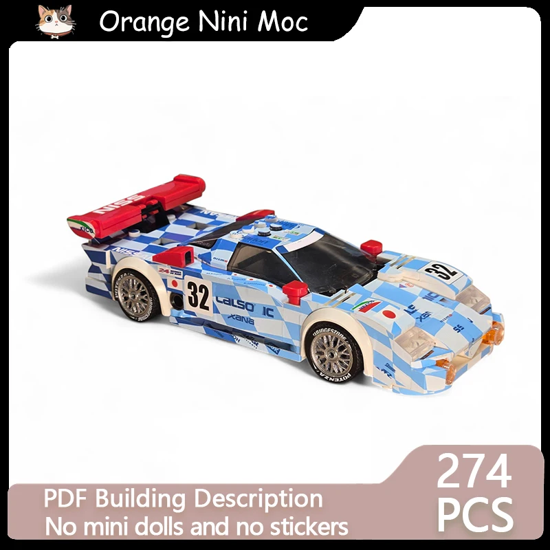 City Car Speed Racing Model DIY MOC Building Bricks Sportscar R390GT1 Modular Technology Holiday Assemble Toys Suit
City Car Speed Racing Model DIY MOC Building Bricks Sportscar R390GT1 Modular Technology Holiday Assemble Toys Suit
