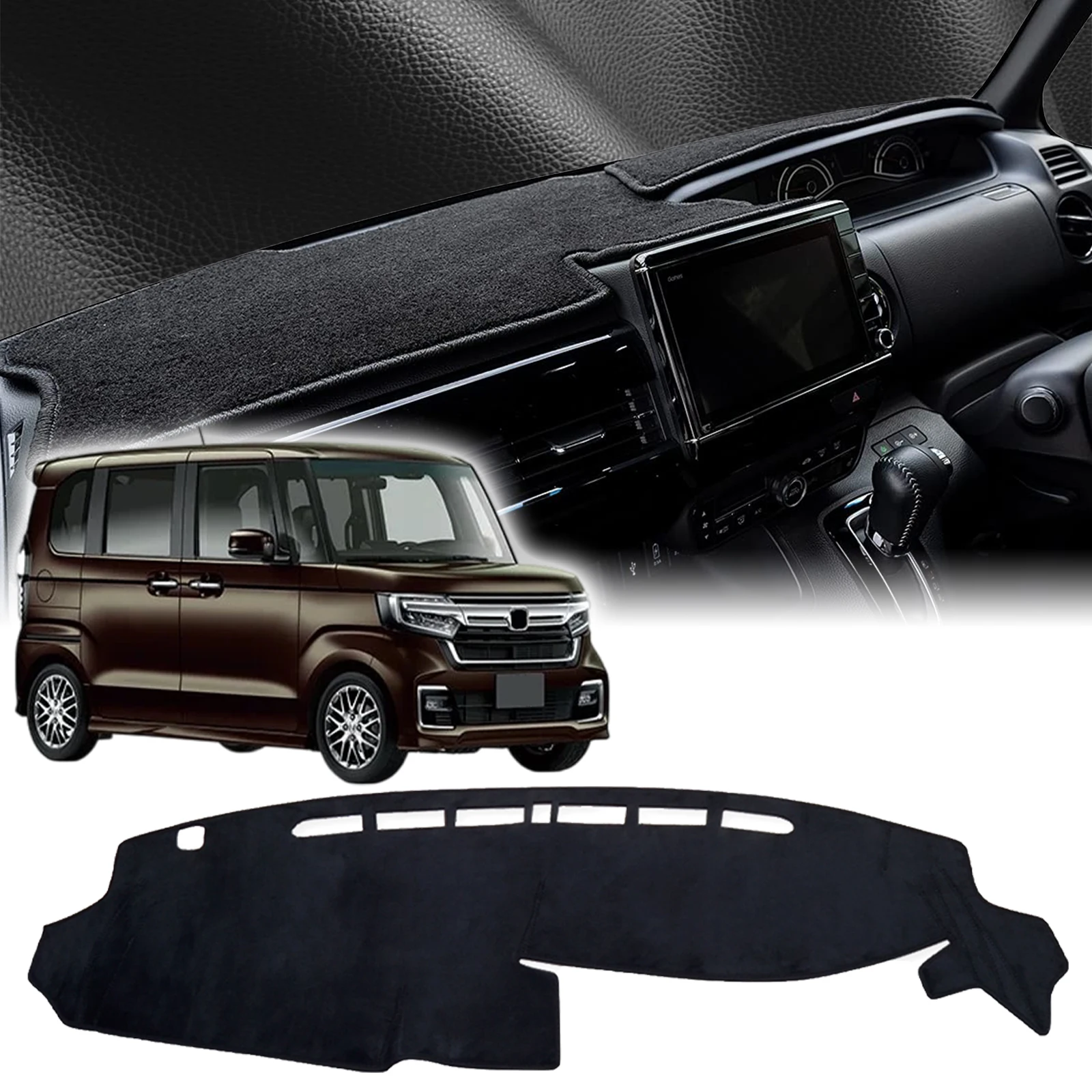 fit for Honda N-BOX 2017-2022 NBOX N BOX JF3 JF4 Car Accessories Dashmat Dashboard Cover Pad Protective Carpet DashMat Sunshade
fit for Honda N-BOX 2017-2022 NBOX N BOX JF3 JF4 Car Accessories Dashmat Dashboard Cover Pad Protective Carpet DashMat Sunshade