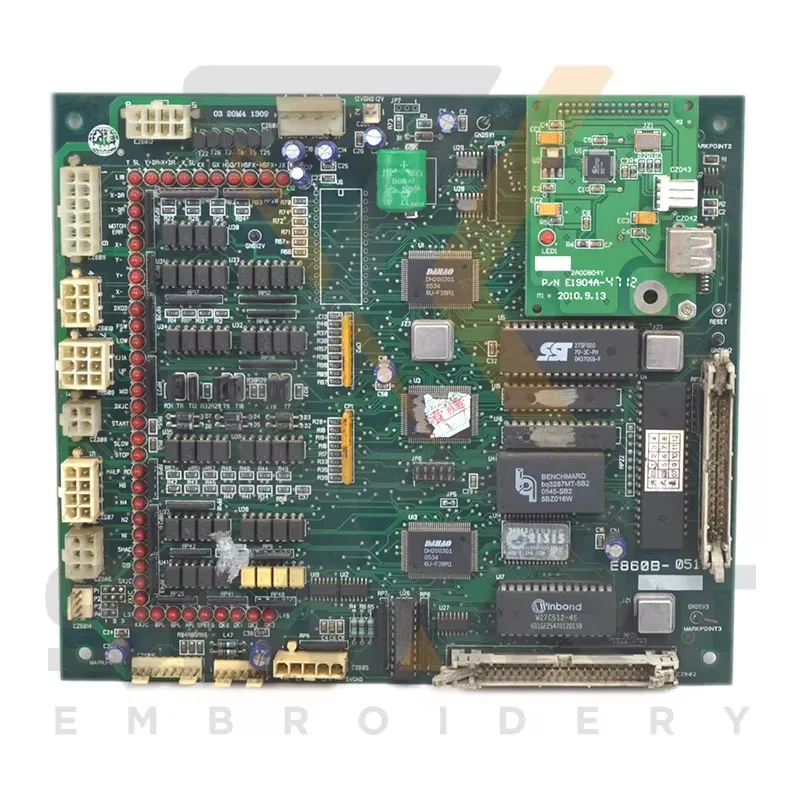 Used DAHAO E860 Motherboard CPU Card Chinese Embroidery Machine Parts EDH0101-E860-U
Used DAHAO E860 Motherboard CPU Card Chinese Embroidery Machine Parts EDH0101-E860-U