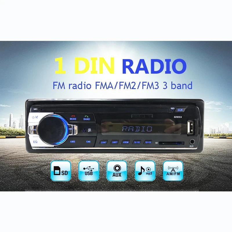 DAB+ Car Radio 1 Din Bluetooth Hands Free FM USB AUX MP3 Player 60Wx4 For Universal Car
DAB+ Car Radio 1 Din Bluetooth Hands Free FM USB AUX MP3 Player 60Wx4 For Universal Car