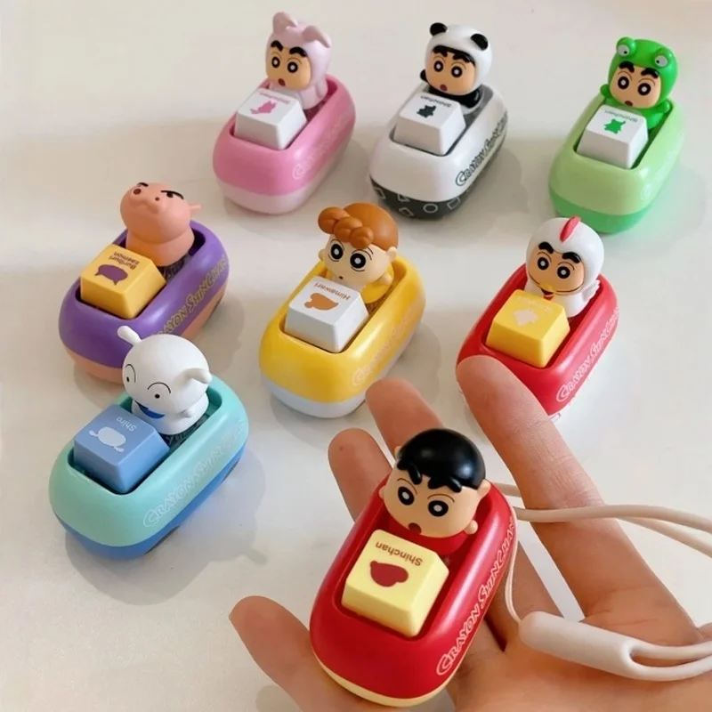 52TOYS Original In-Stock Crayon Shin-chan Stress Relief Keycap Series Blind Box Creative Stress Relief Keyboard Keycap Toys Gift
52TOYS Original In-Stock Crayon Shin-chan Stress Relief Keycap Series Blind Box Creative Stress Relief Keyboard Keycap Toys Gift