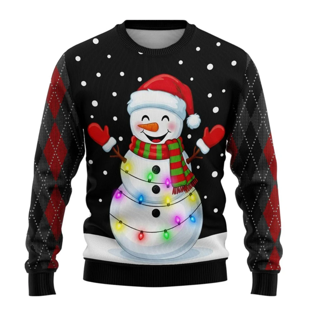 Funny Santa Claus Graphic Ugly Christmas Sweater Fashion Autumn Streetwear 3D Printed Sweatshirts Loose Breathable Pullovers
Funny Santa Claus Graphic Ugly Christmas Sweater Fashion Autumn Streetwear 3D Printed Sweatshirts Loose Breathable Pullovers