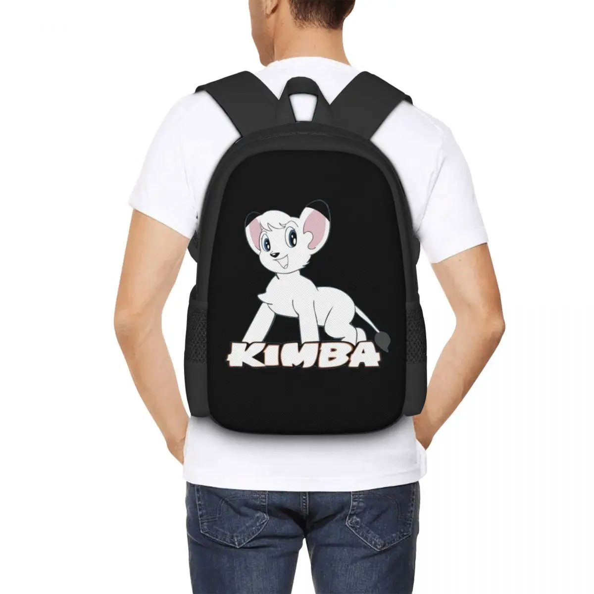 Kimba White Lion Student Backpack School Bag Hiking Travel Daypack for Men Women Fashion Bookbag Shoulder Bags
Kimba White Lion Student Backpack School Bag Hiking Travel Daypack for Men Women Fashion Bookbag Shoulder Bags