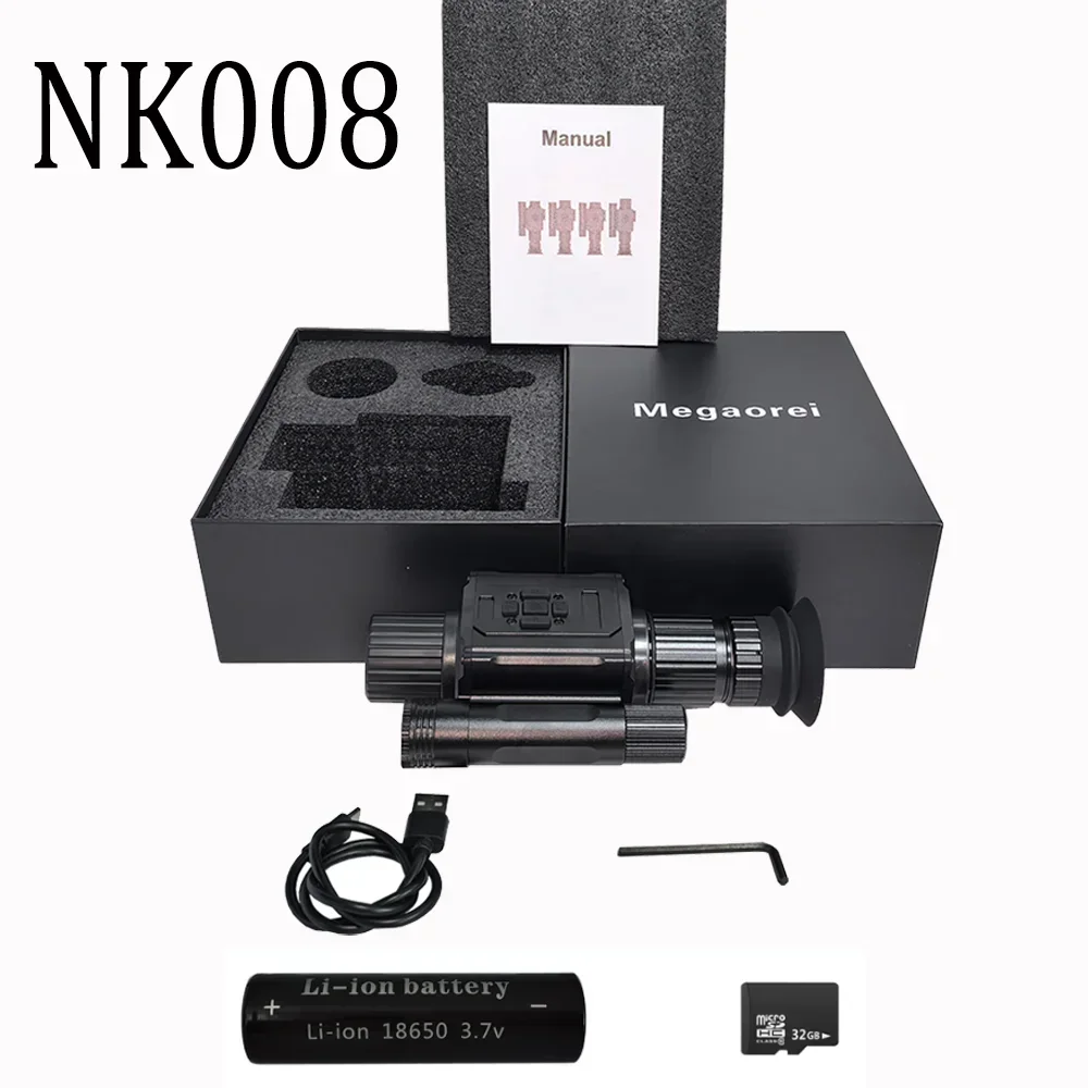 NK008 850NM/940NM Laser IR Monocular With Battrery Cross-Border Monocular Infrared Night Vision Telescope With Low Light Level
NK008 850NM/940NM Laser IR Monocular With Battrery Cross-Border Monocular Infrared Night Vision Telescope With Low Light Level