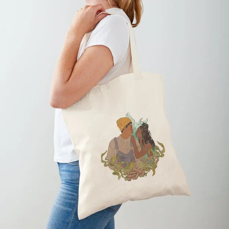 the mermaid and the lighthouse keeper Tote Bag Canvas shoulder bag canvas shopping bag shopping Eco
the mermaid and the lighthouse keeper Tote Bag Canvas shoulder bag canvas shopping bag shopping Eco
