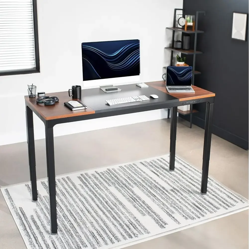 Special Offer71 X 30 Electric Height-Adjustable Stand-Up Desk, 4-Leg Quad Motor, Black & Walnut Top, Desk Kit
Special Offer71 X 30 Electric Height-Adjustable Stand-Up Desk, 4-Leg Quad Motor, Black & Walnut Top, Desk Kit