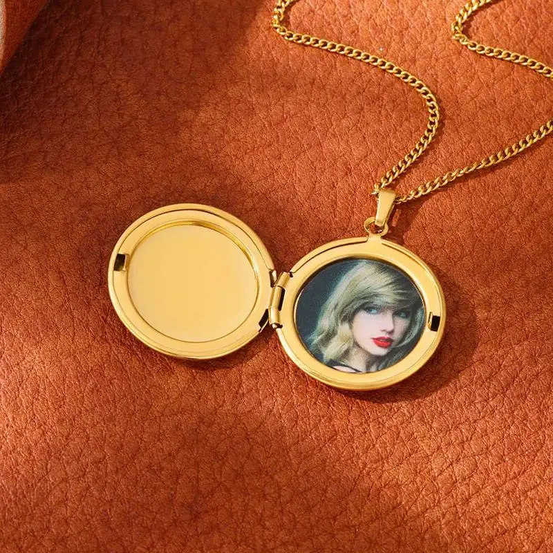 Round Custom Picture Necklace Gold Color Family Friends Photo Pendant Stainless Steel Necklace Customized Jewelry Birthday Gift
Round Custom Picture Necklace Gold Color Family Friends Photo Pendant Stainless Steel Necklace Customized Jewelry Birthday Gift