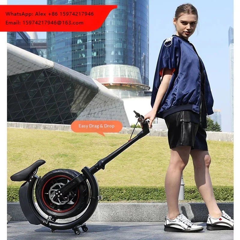 RETUOL RunTu RT-C2 Portable Electric Bicycle Scooter Front Hub Motor 350W 36V 14-inch Wheels 25 Km/h Max Speed
RETUOL RunTu RT-C2 Portable Electric Bicycle Scooter Front Hub Motor 350W 36V 14-inch Wheels 25 Km/h Max Speed