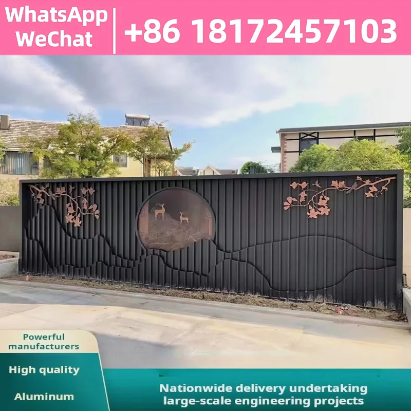 Background wall aluminum alloy new Chinese aluminum art screen courtyard carved aluminum plate custom hollow landscape backgroun
Background wall aluminum alloy new Chinese aluminum art screen courtyard carved aluminum plate custom hollow landscape backgroun