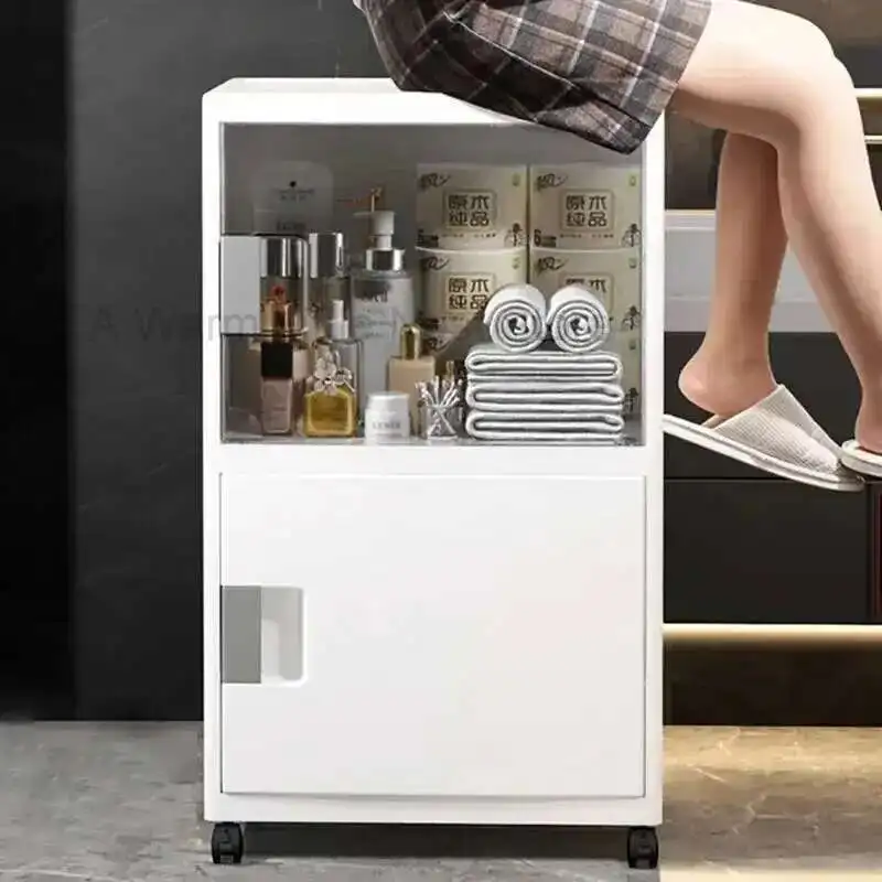 Bathroom Cabinets Floor-standing Bathroom Waterproof Storage Cabinet Toilet Narrow Slit Large Capacity Storage Organizer Z
Bathroom Cabinets Floor-standing Bathroom Waterproof Storage Cabinet Toilet Narrow Slit Large Capacity Storage Organizer Z