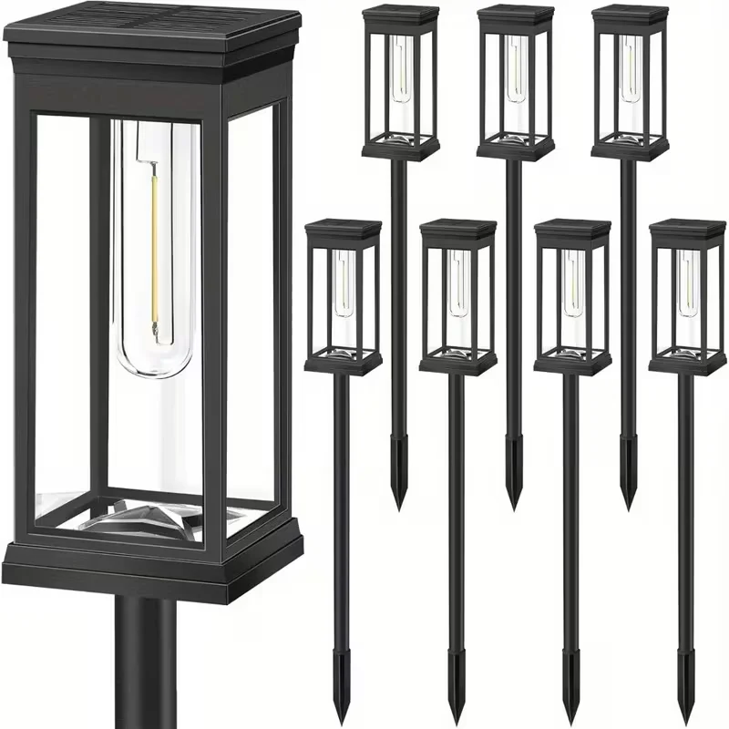 4/8PC Solar Garden Light Outdoor Waterproof Solar Pathway Lights Auto On/Off Solar Lawn Lamp for Yard Walkway Landscape Lighting
4/8PC Solar Garden Light Outdoor Waterproof Solar Pathway Lights Auto On/Off Solar Lawn Lamp for Yard Walkway Landscape Lighting