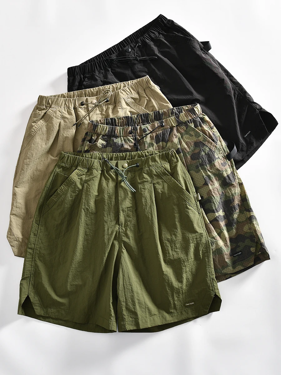 Outdoor Men's Breathable Water-Resistant Casual Workwear Five-Point Summer Shorts Straight Leg Nylon Youthful Energy Style
Outdoor Men's Breathable Water-Resistant Casual Workwear Five-Point Summer Shorts Straight Leg Nylon Youthful Energy Style