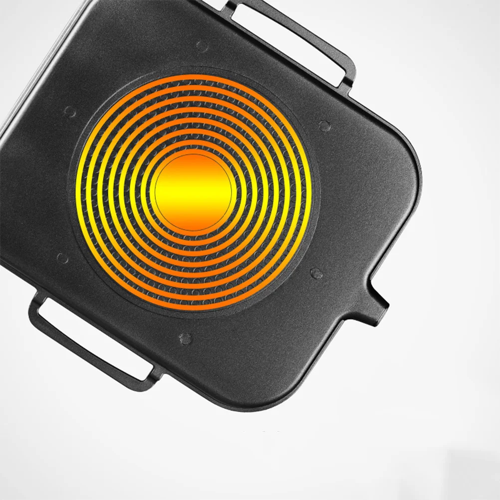 1pc Smokeless Grill Plate For Induction Cooker Bbq Baking Pan Non-Stick Indoor Grilling Tray Cooking Plate For Steaks
1pc Smokeless Grill Plate For Induction Cooker Bbq Baking Pan Non-Stick Indoor Grilling Tray Cooking Plate For Steaks