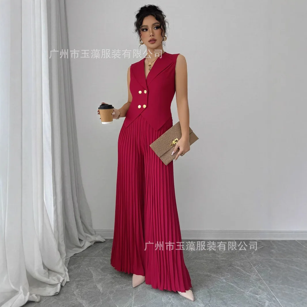 2026 New Pleated Trendy Fashion Casual Women's Two-piece Set Women's Casual Dresses Lace Clothes Clothing Elegant
2026 New Pleated Trendy Fashion Casual Women's Two-piece Set Women's Casual Dresses Lace Clothes Clothing Elegant