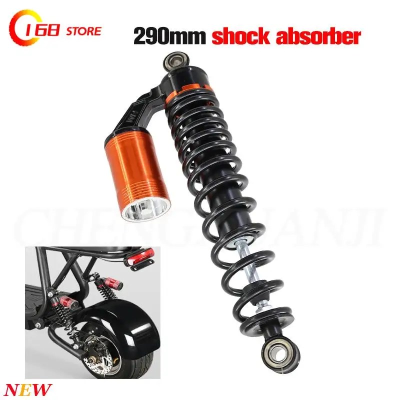 Suitable for Citycoco electric bicycle scooter, with decorative airbag and rear shock absorber spring 290MM rear shock absorber
Suitable for Citycoco electric bicycle scooter, with decorative airbag and rear shock absorber spring 290MM rear shock absorber