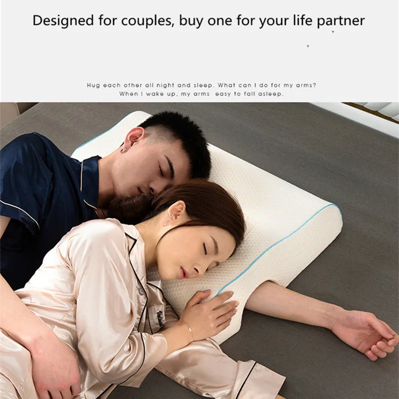 Couple double pillow one anti-pressure hand pillow insomnia neck protection zero pressure space memory foam adult sexy pillow
Couple double pillow one anti-pressure hand pillow insomnia neck protection zero pressure space memory foam adult sexy pillow