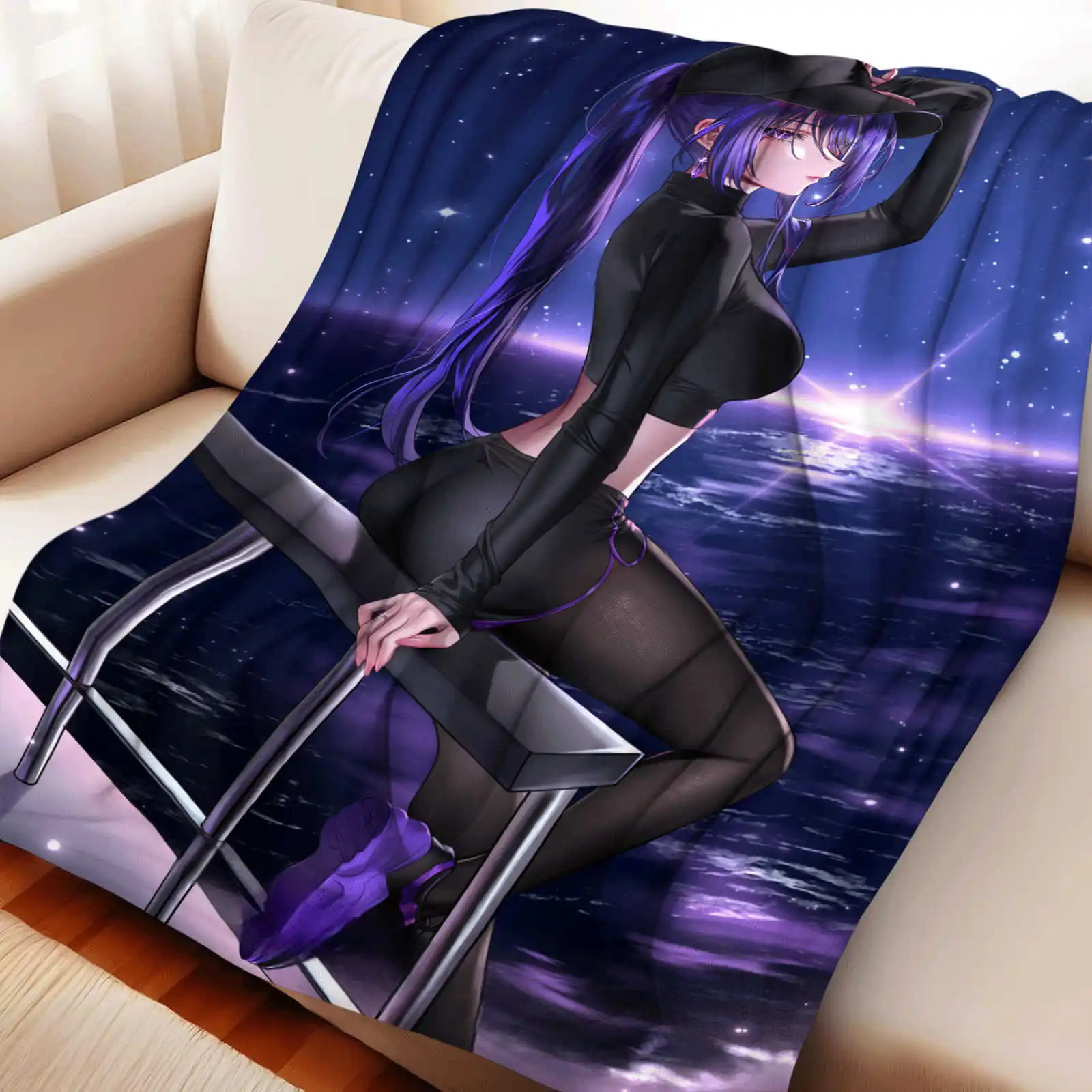 Honkai Star Rail Acheron Flannel Throw Blanket Multipurpose Woven Movie Theme Gift
Honkai Star Rail Acheron Flannel Throw Blanket Multipurpose Woven Movie Theme Gift