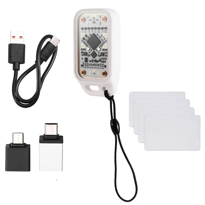 FULL-Chameleon V3.0 Acrylic RFID Smart Chip Reader 4Xuid Card ID IC Copier 125Khz 13.56Mhz Smart Tag Copyer
FULL-Chameleon V3.0 Acrylic RFID Smart Chip Reader 4Xuid Card ID IC Copier 125Khz 13.56Mhz Smart Tag Copyer