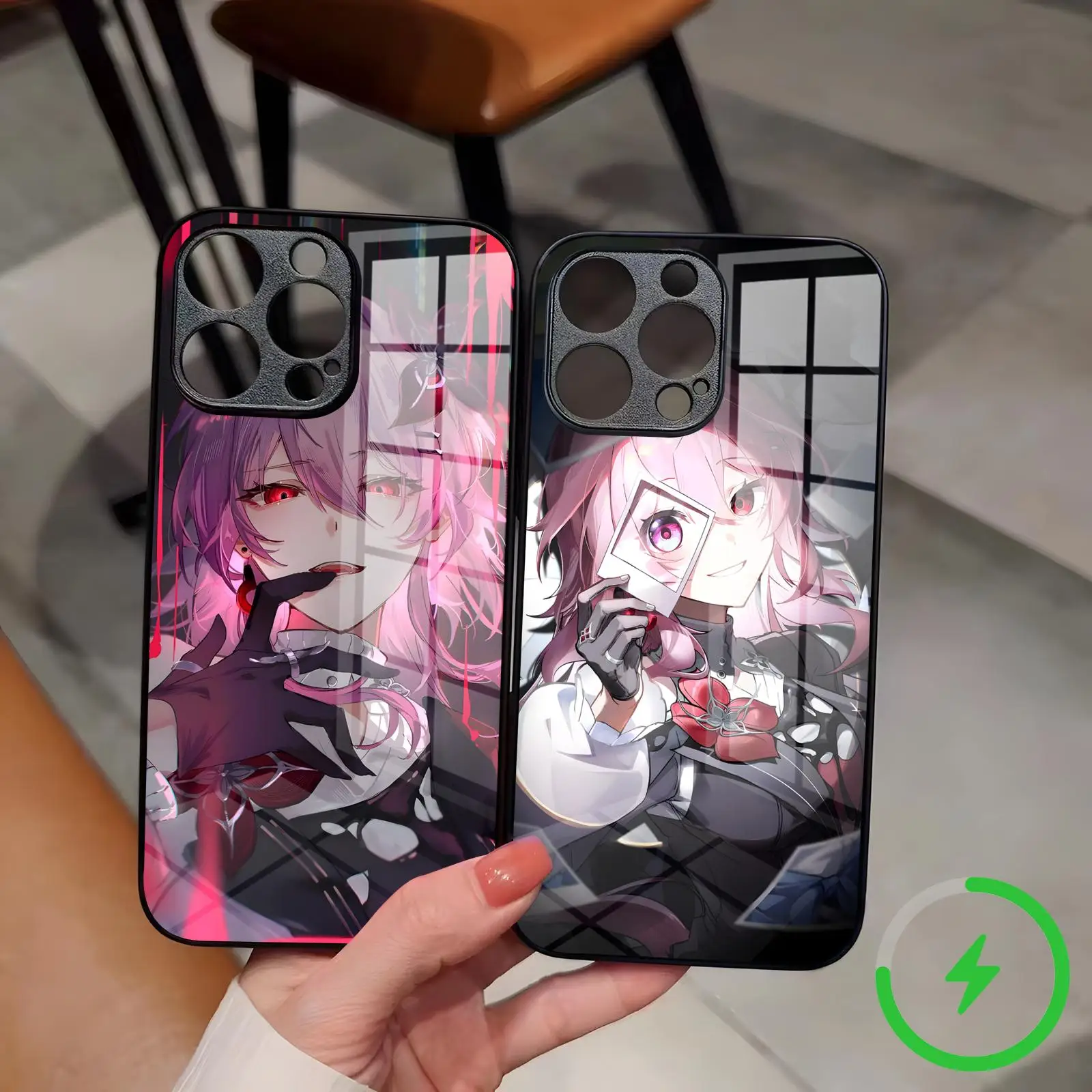 Phone Case For iPhone17 16 16e 15 14 13 12Plus Mini Pro Max Magnetic Glass Phone Case Honkai Star Rail Evernight
Phone Case For iPhone17 16 16e 15 14 13 12Plus Mini Pro Max Magnetic Glass Phone Case Honkai Star Rail Evernight