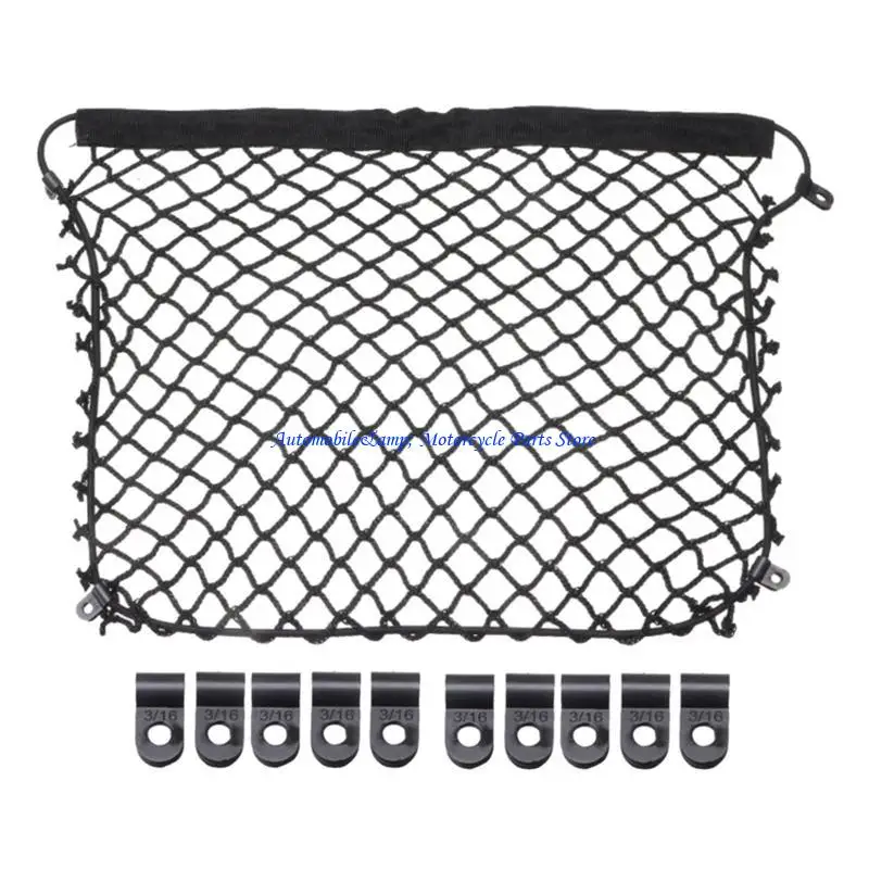 H7BD Black Motorcycle Storage Net Trunk Организатор для аксессуаров для корпусов 
H7BD Black Motorcycle Storage Net Trunk Организатор для аксессуаров для корпусов