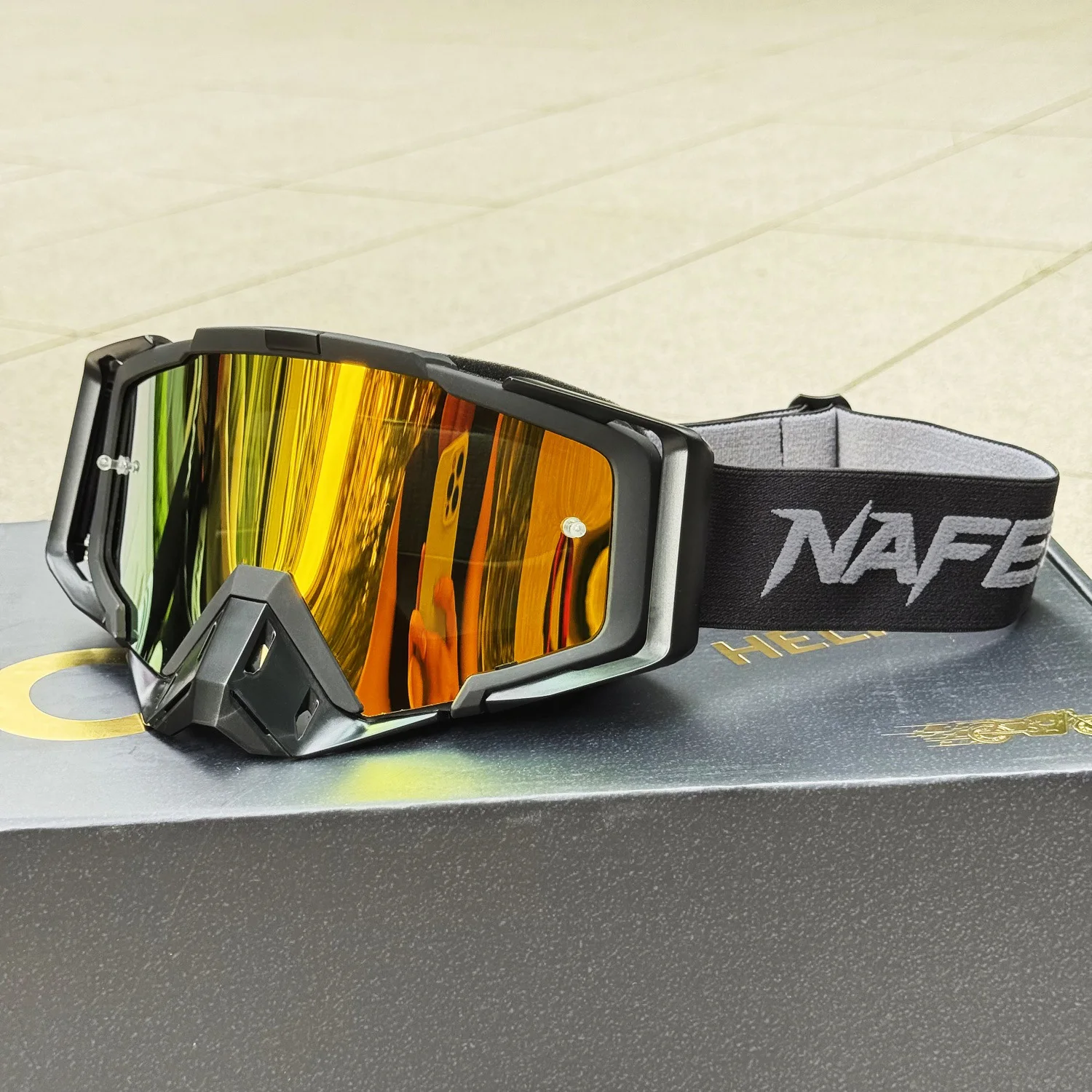 NAFEIB ATV Dirt Bike Goggles Motorcycle Glasses Off-Road MX Anti-UV Windproof Eyewear Helmet Mask Gafas for Motocross Racing 
NAFEIB ATV Dirt Bike Goggles Motorcycle Glasses Off-Road MX Anti-UV Windproof Eyewear Helmet Mask Gafas for Motocross Racing
