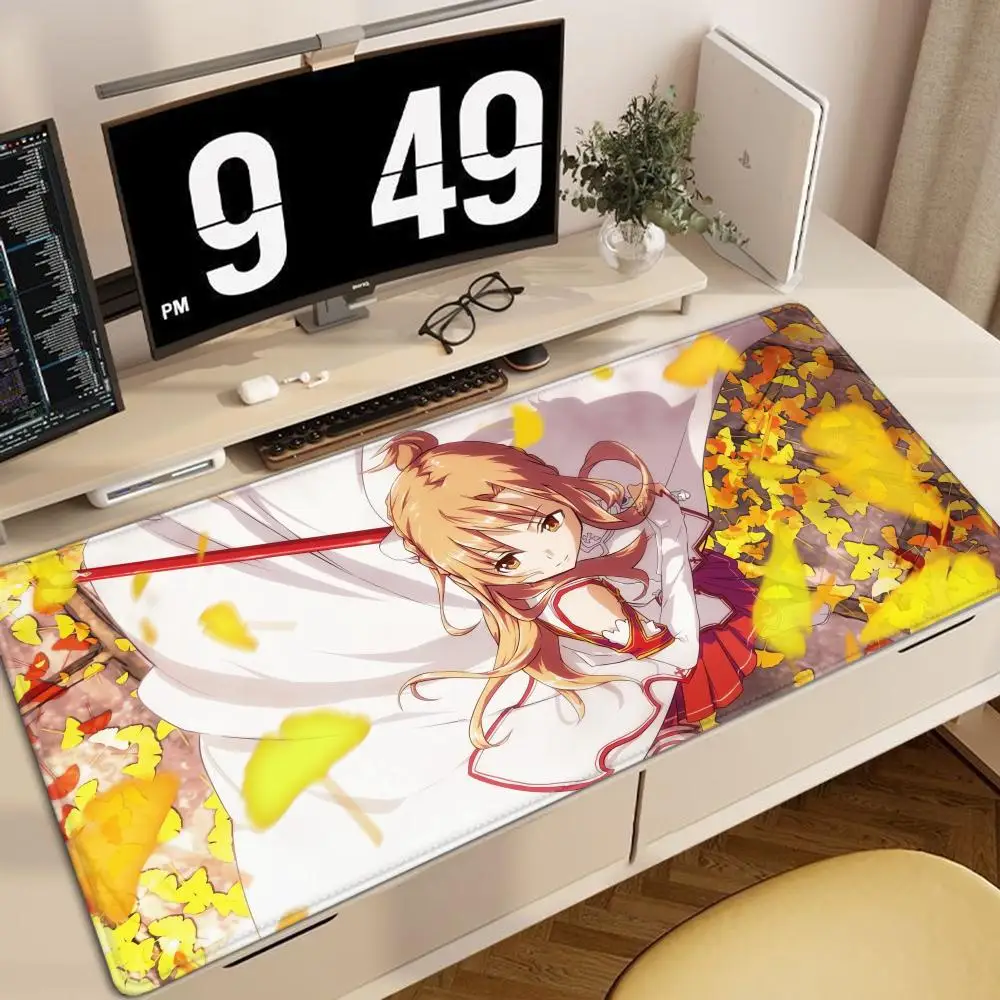 S-Sword Art Online-e Mouse Pad Desk Mouse Pad Cute HD Desk Pad Extended Gaming Keyboard Mats Large 100x50cm XXL Gamer Mousepad
S-Sword Art Online-e Mouse Pad Desk Mouse Pad Cute HD Desk Pad Extended Gaming Keyboard Mats Large 100x50cm XXL Gamer Mousepad