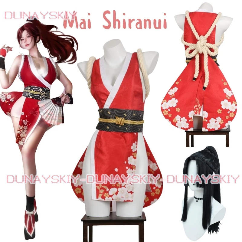 Mai Shiranui Cosplay Fantasy Game Mortal Kombat Disguise Costume Mai Shiranui Adult Women Halloween Roleplay Fantasia Clothes
Mai Shiranui Cosplay Fantasy Game Mortal Kombat Disguise Costume Mai Shiranui Adult Women Halloween Roleplay Fantasia Clothes