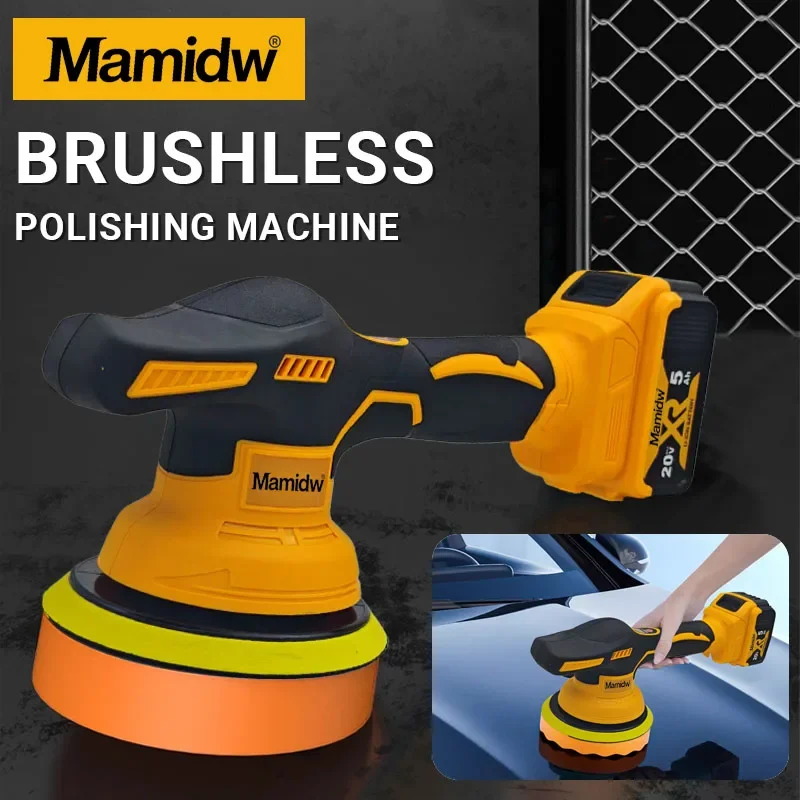 Cordless Car Buffer Polisher (No Bettery, Only Tool) for Dewalt 20V Battery PIN, 6 Inch Car buffer Waxer Kit, Car Polishing Mach
Cordless Car Buffer Polisher (No Bettery, Only Tool) for Dewalt 20V Battery PIN, 6 Inch Car buffer Waxer Kit, Car Polishing Mach