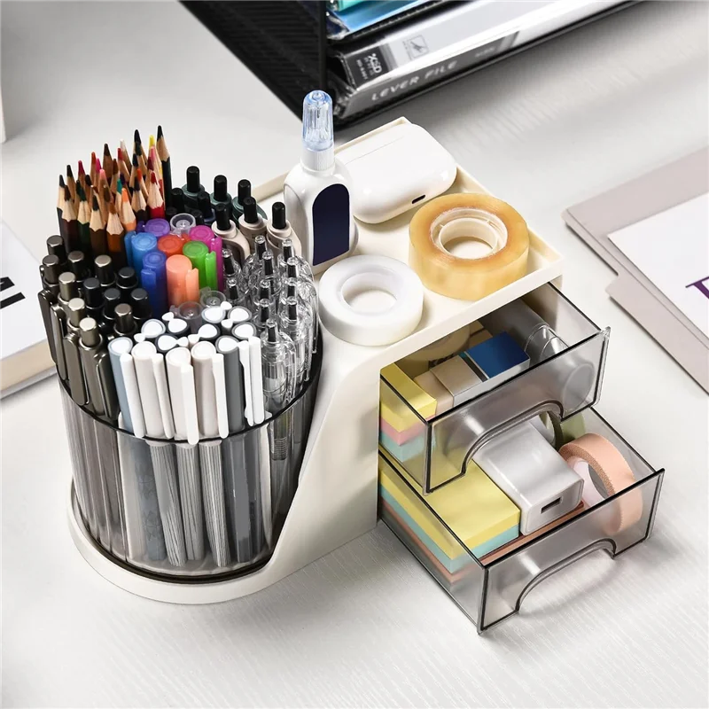 Desktop Pen Pencil Card Holder Storage Box For Desk, Makeup Organizer, Office Supplies Desk Accessories
Desktop Pen Pencil Card Holder Storage Box For Desk, Makeup Organizer, Office Supplies Desk Accessories