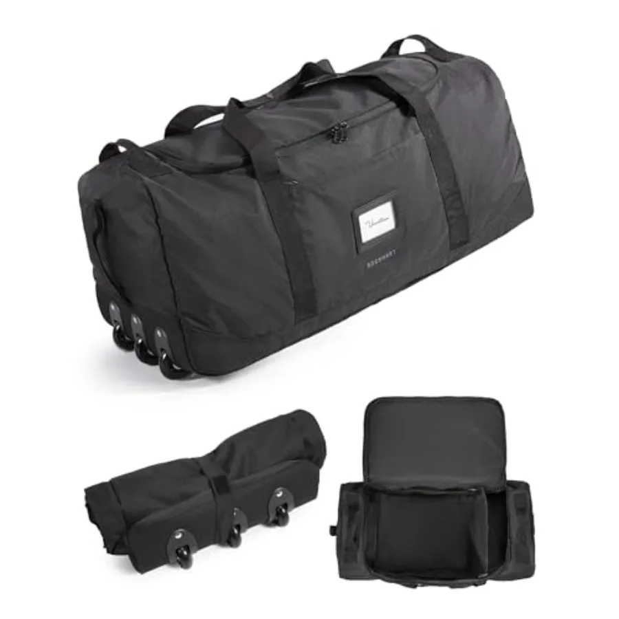 83L Foldable Travel Bag, Large Duffle Bag for Travel, Duffel Luggage Bag for Sport College Camping, Water Resistant
83L Foldable Travel Bag, Large Duffle Bag for Travel, Duffel Luggage Bag for Sport College Camping, Water Resistant