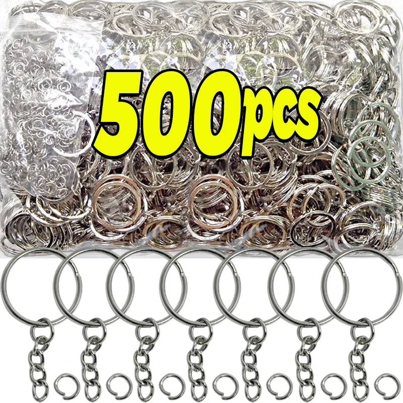 50-500pcs Metal Blank Keyring Keychain Split Rings Keyfob Keyrings Lobster Clasp Keychain Key Pendant Ring Stainless Steel Rings
50-500pcs Metal Blank Keyring Keychain Split Rings Keyfob Keyrings Lobster Clasp Keychain Key Pendant Ring Stainless Steel Rings