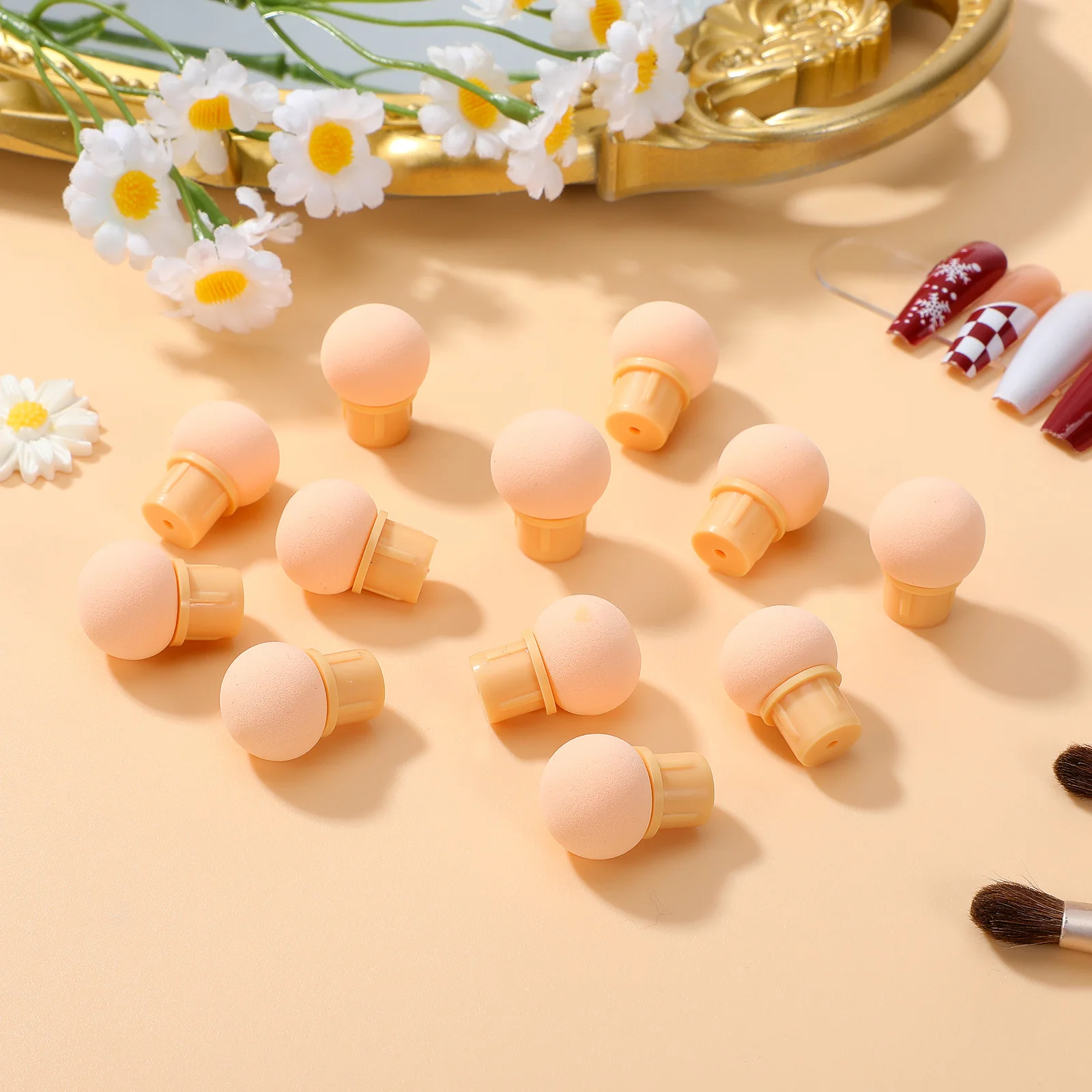 30pcs Gradient Nail Art Pen Sponge: Replaceable Soft Heads For Manicure Pen Reusable Ombre Tools Diy Shading Tips Nail Art
30pcs Gradient Nail Art Pen Sponge: Replaceable Soft Heads For Manicure Pen Reusable Ombre Tools Diy Shading Tips Nail Art