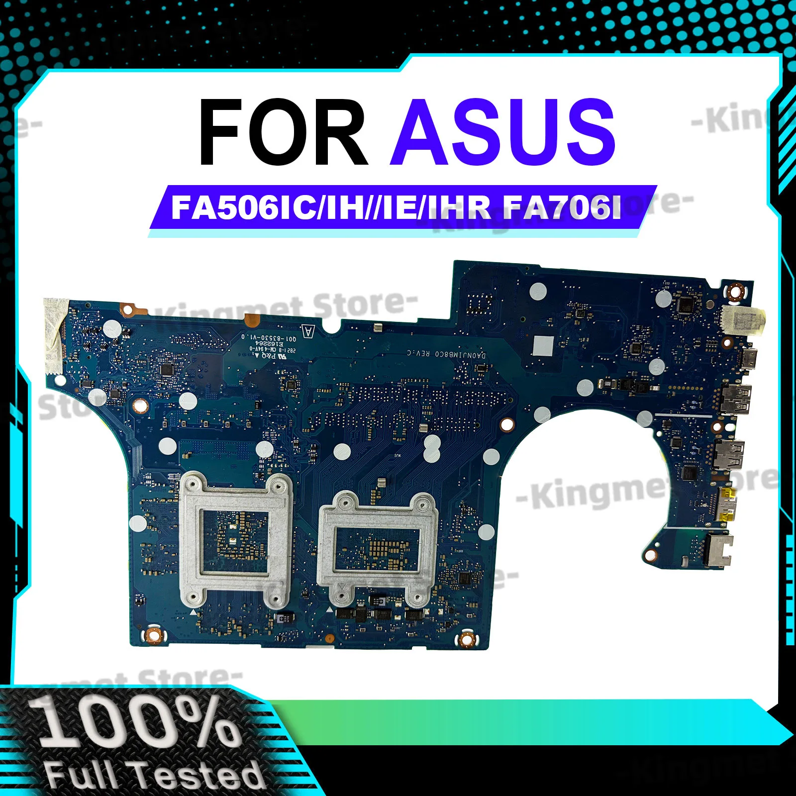 DA0NJIMB8C0 Laptop Motherboard For ASUS TUF Gaming FX506IC FX506iH FA506I FX506II Notebook Mainboard With R3 R5 R7 CPU tests OK
DA0NJIMB8C0 Laptop Motherboard For ASUS TUF Gaming FX506IC FX506iH FA506I FX506II Notebook Mainboard With R3 R5 R7 CPU tests OK